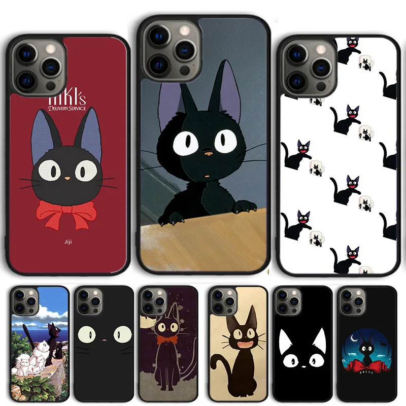 เคสโทรศัพท์ Jiji Cat My Neighbor Totoro สำหรับ iPhone 14 13 12 PRO MINI