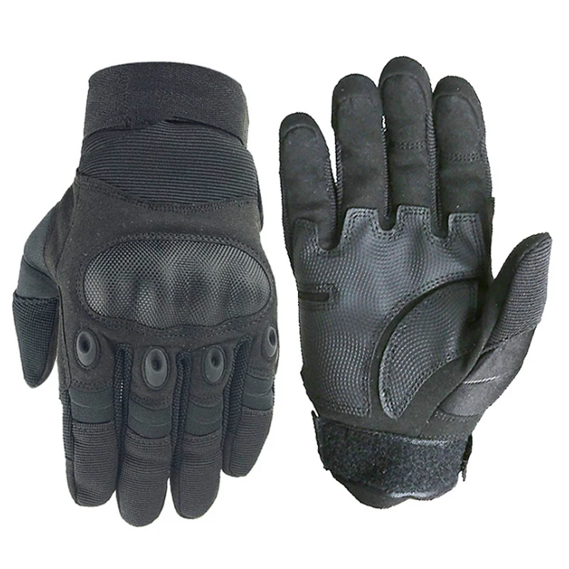 Тактические перчатки knuckle, военные армейские страйкбольные жесткие охотничьи перчатки на полный палец, мужские уличные зимние перчатки с сенсорным экраном для стрельбы на велосипеде