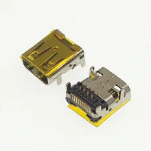 50 шт. Micro HDMI гнездо D Тип 19P HDMI разъем