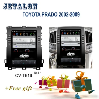 

PX6 Smart 10.4" IPS Screen Tesla Navigation For TOYOTA Prado 2002- Android Car radio player GPS video recorder Car Multimedia