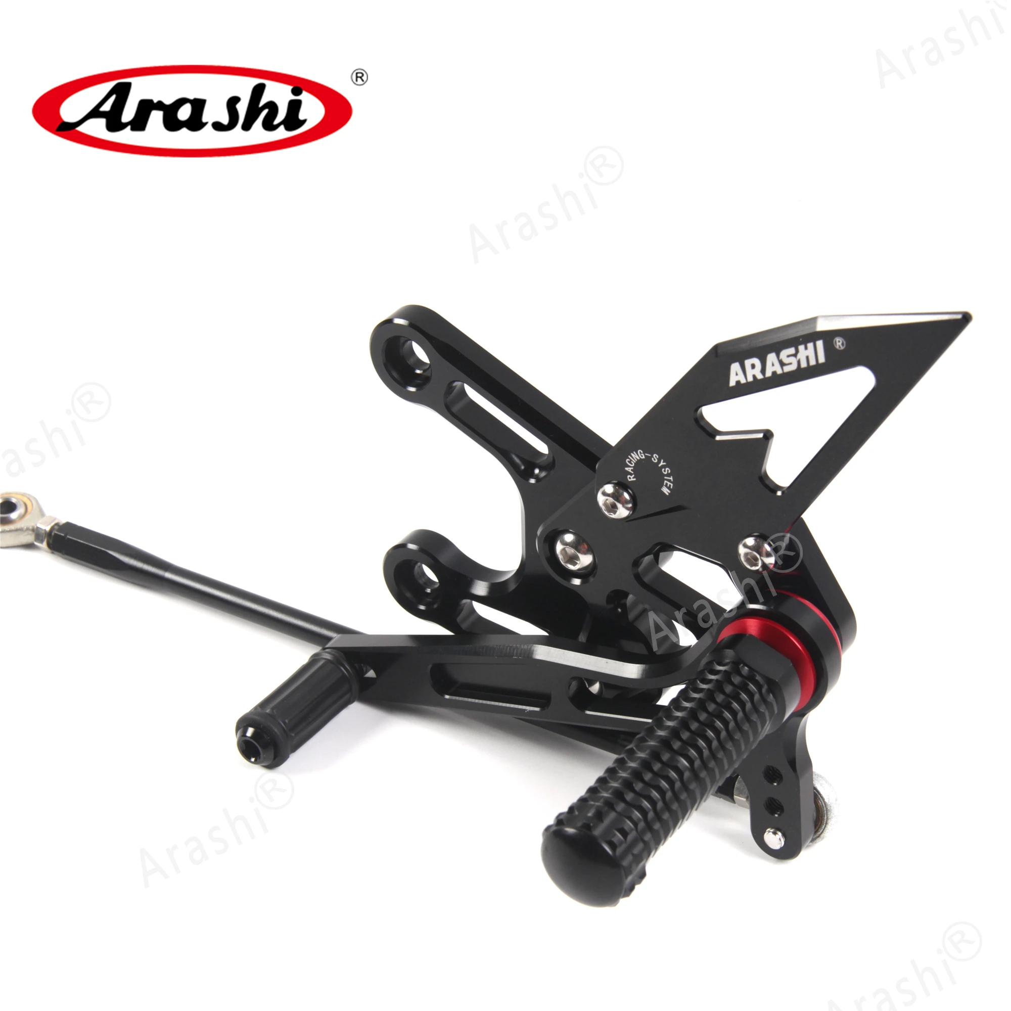 ARASHI для KAWASAKI NINJA ZX10R 2008 2009 2010 ЧПУ Регулируемая подножка Rearset ZX-10R ZX 10R подножки Задние подножки