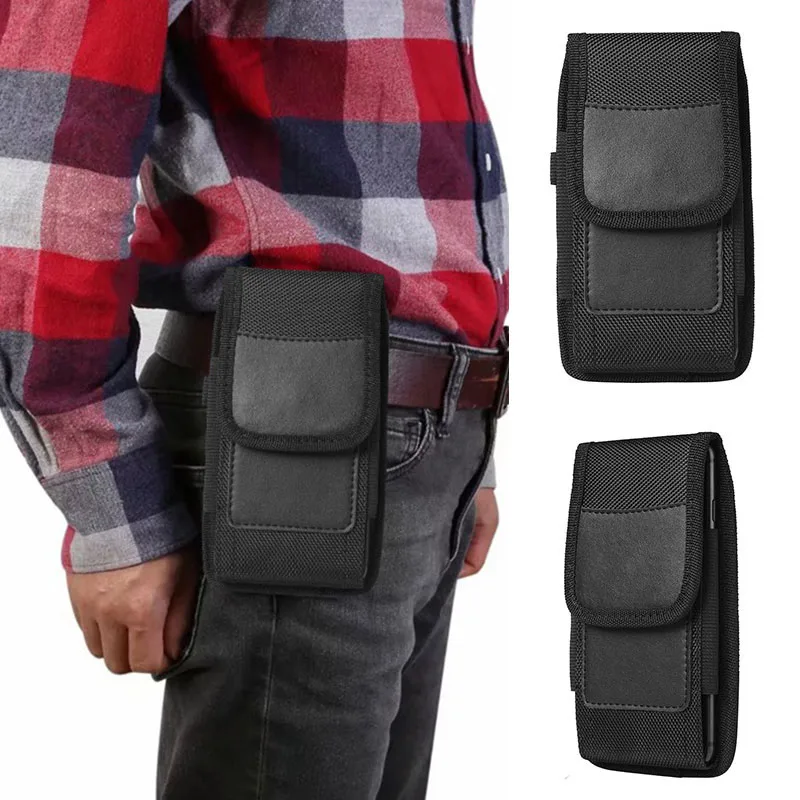 Phone Pouch Hanging Waist Storage Bag Fanny Pack Belt Clip Without