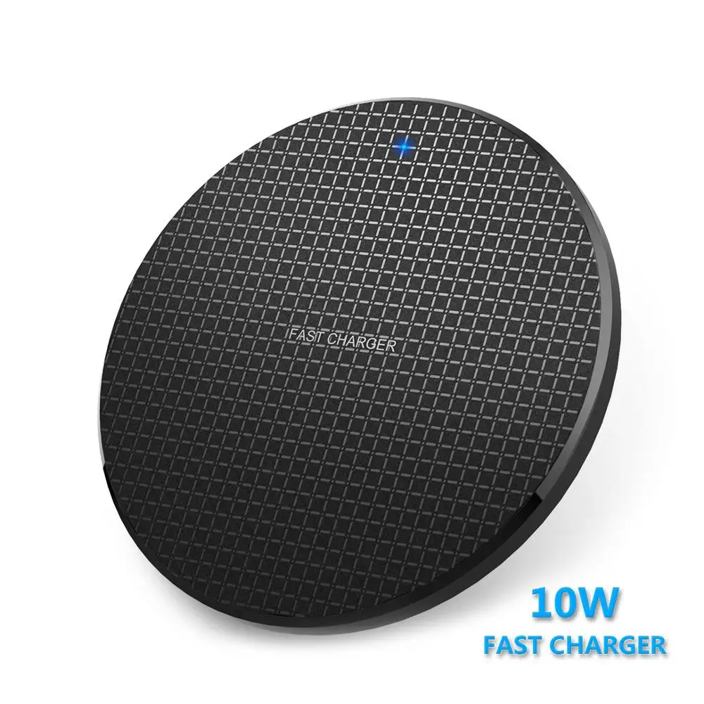 

TOVYS Wireless Charger 10W Qi for Samsung S9 S10 + Note 9 8 Wireless Charging Pad 7.5W for iPhone X iPhone 11 Pro Max
