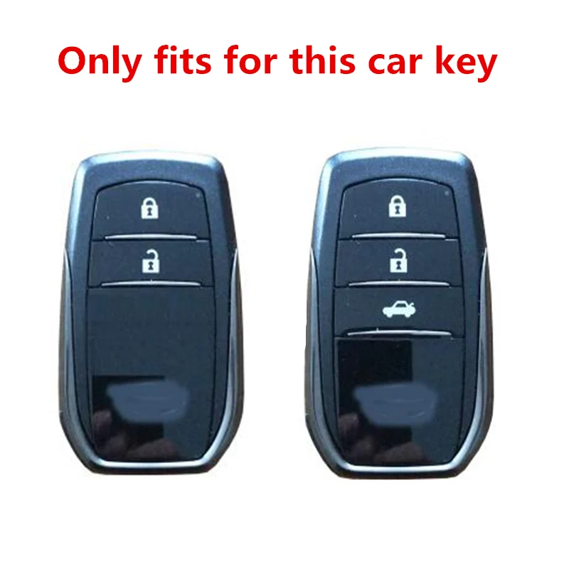 Portachiavi auto per Toyota Key cover per Chr Rav4 Auris Avensis Prius Aygo Camry Corolla Cruiser Land 200 Prado Crown Car key fob - Ha55c1baadc5c4a62b962b1f5fbf347cfZ