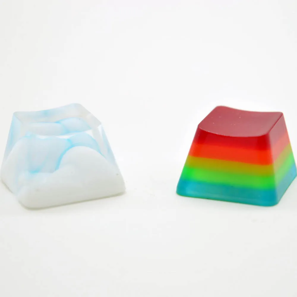 Облако ландшафтный дизайн заказной ESC Смола подсветка Keycap для вишневого