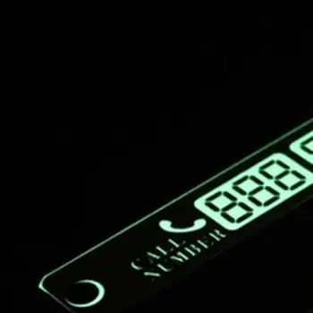 

Car Luminous Temporary Stop Sign Card Docking Mobile Moving Sign Car Signboard Message Card Docking Card