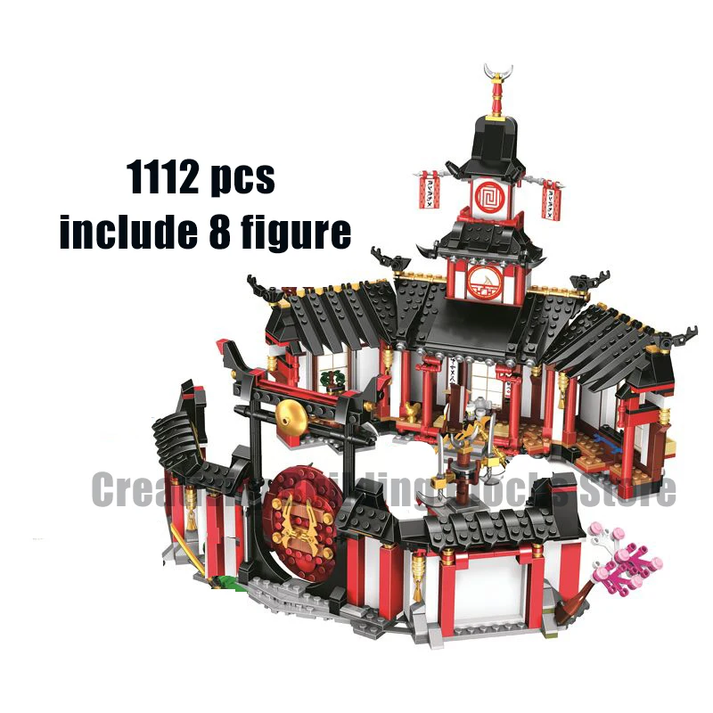 

2020 new 1112 pcs Ninja Movie Serices 11165 Building Block Model Set Building Blocks Bricks Toy birthday gifts for children