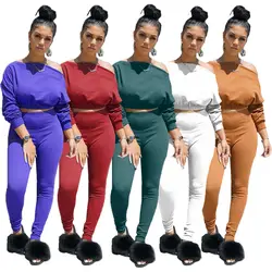 Осень 2019, популярный стиль, Стильный Африканский Национальный стиль, наклонные плечи, повседневные узкие брюки, разноцветный комплект из