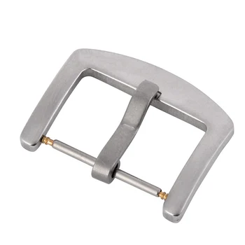 

New New Fashion 16/18/20mm/22mm/24mm/26mm Stainless Steel Silver Finished Watch Bands Solid Clasp Buckle Watchbands