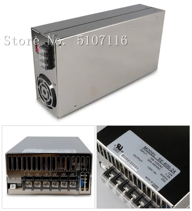 Модуль питания для SE-600-24 24V 25A 600W