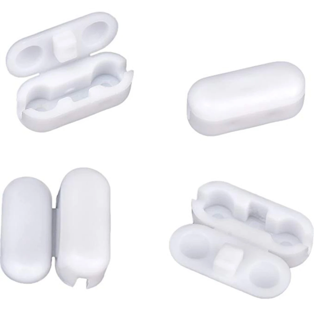 

30 Pack Replacement Vertical Roman Roller Blind Ball Chain Cord Connector Clips