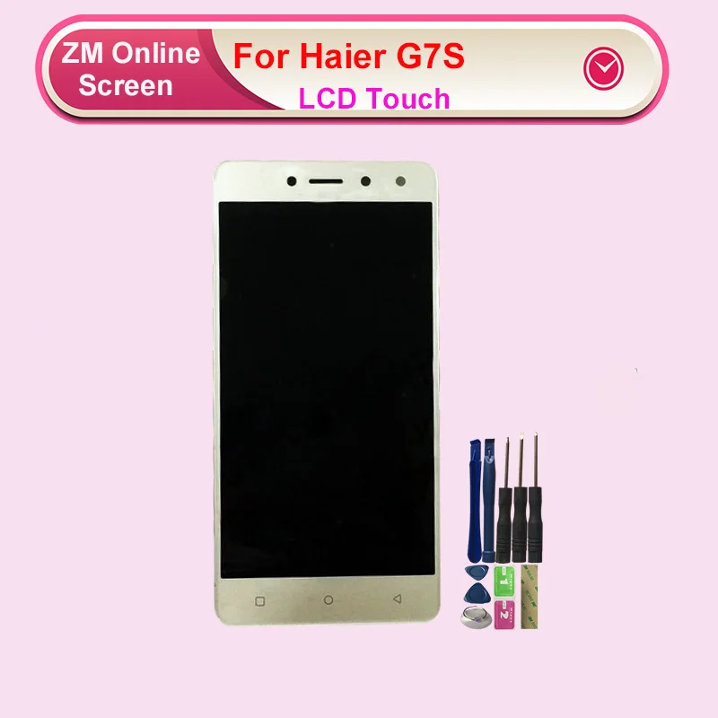 

For Haier G7S G7 LCD Display With Touch Screen Digitizer Assembly Replacement With Tools