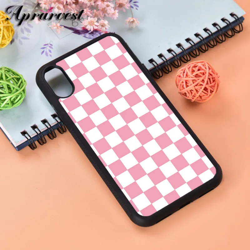 Aprarvest Белый Черный корова символ шаблон печати чехол для телефона iPhone 5 5S SE 6 6S 7 8 PLUS