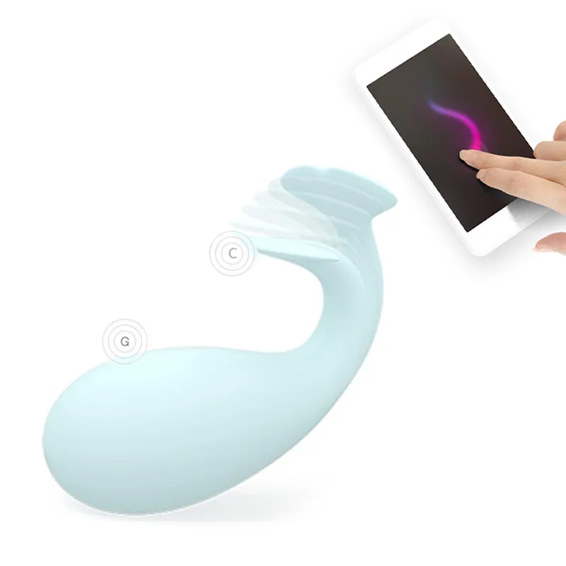 Беспроводной Bluetooth APP вибратор силиконовый Монстр паб прыжки яйцо клитора
