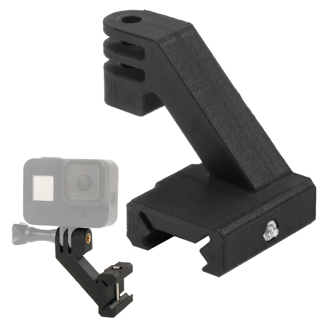 FEICHAO 3D Printed PLA 20MM Rail Adapter Side Camera Mount for Picatinny Gopro SJCAM OSMO Action | Электроника