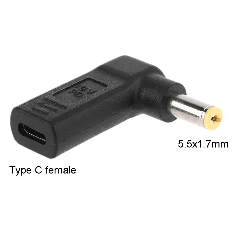 USB Type C Женский адаптер питания 5 5x1 7 мм для Acer Aspire 5315 5630 5735 5920 5535 5738 6920 7520