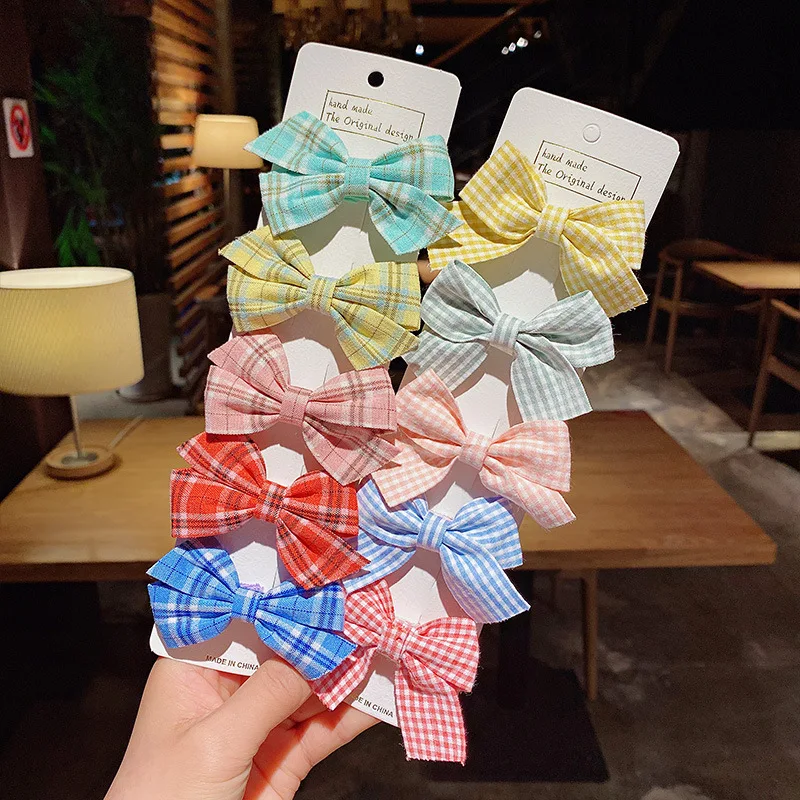 5pcs/lot Cute Kids Hair Pin Children's Hair Clip Set Bow Hairpin Infant Baby Headdress Fashion Birthday Gifts for Babies Girls baby stroller mosquito net