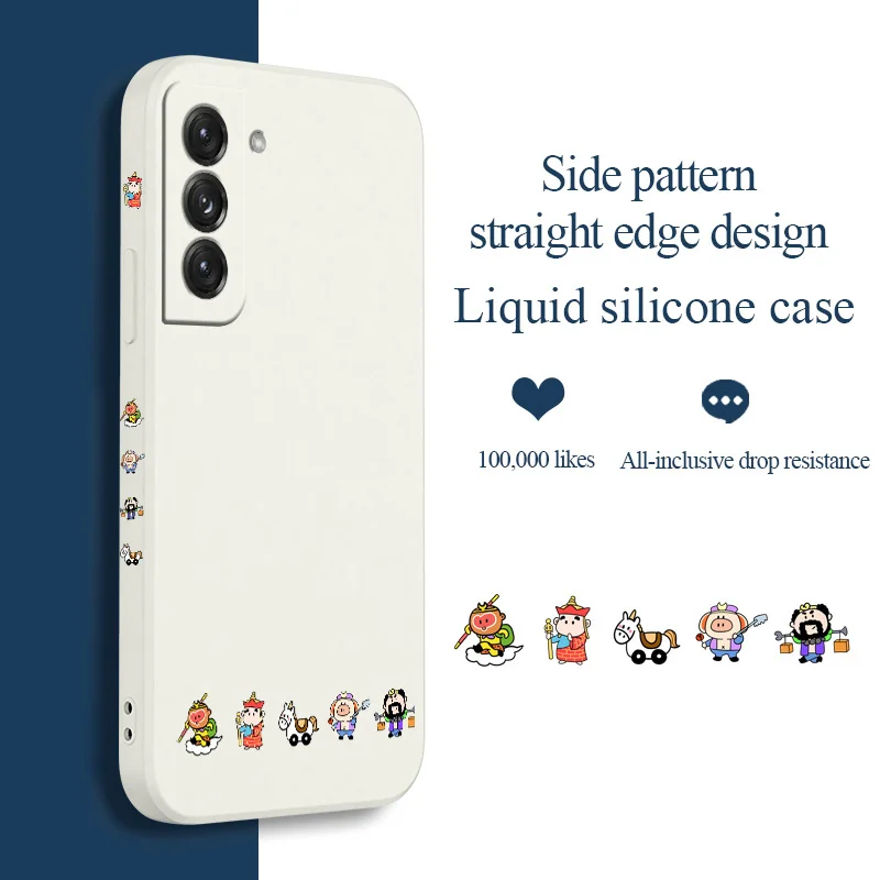 Classic Anime Phone Case For Samsung Galaxy S21 S20 FE S10 Note 20 10 Ultra Plus A72 A52 A42 A32 A71 A51 A41 A31 A21S 4G Cover