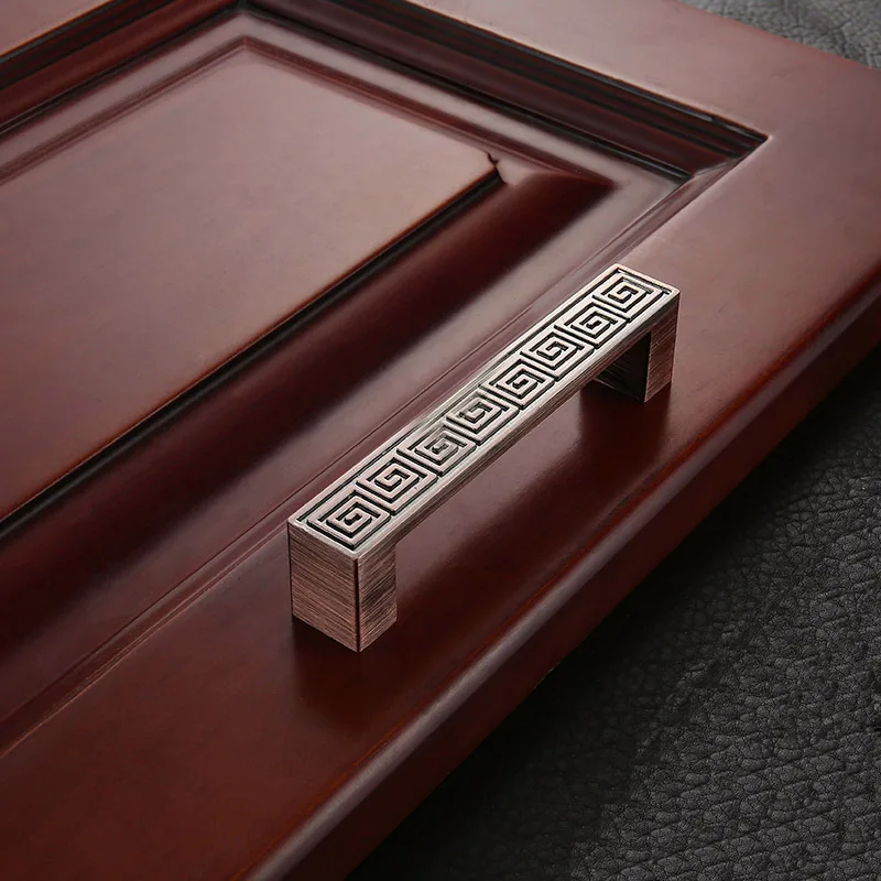 Золотая Ручка шкафа WV в античном стиле китайская дверная ручка винтажный шкаф