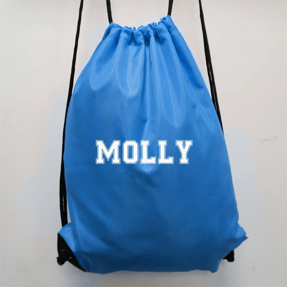 Borsa Da Palestra Personalizzata Per Bambini PE Nome Personalizzato Borsa Da Nuoto Con Coulisse Per Bambini Borsa Sportiva Regali Per Feste Di Compleanno - Foto 14