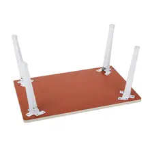 4 шт 285 мм складные ножки стола Нескользящие металлические шпильки ножки для кровати ноутбука компьютерный стол поддержка сменный кронштейн часть