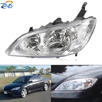 

ZUK Left Right Car Headlight Headlamp For HONDA CIVIC 2004 2005 ES5 ES8 Front Bumper Halogen Head Light Head Lamp Assy