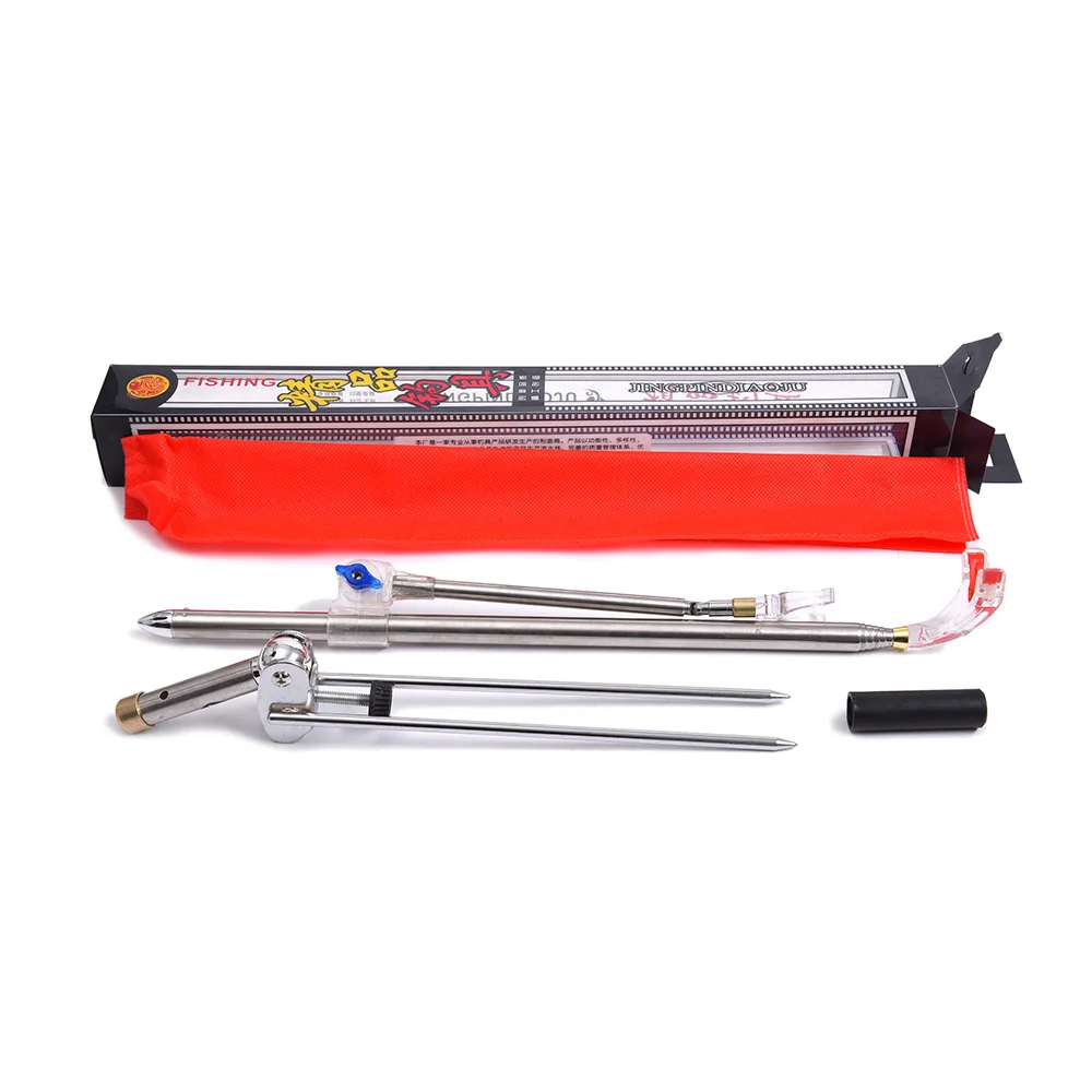 

1.5/1.7/1.9/2.1M 7 Sections Fishing Rod Support Stainless Steel Fishing Rod Bracket Stand Support Fishing Tackle