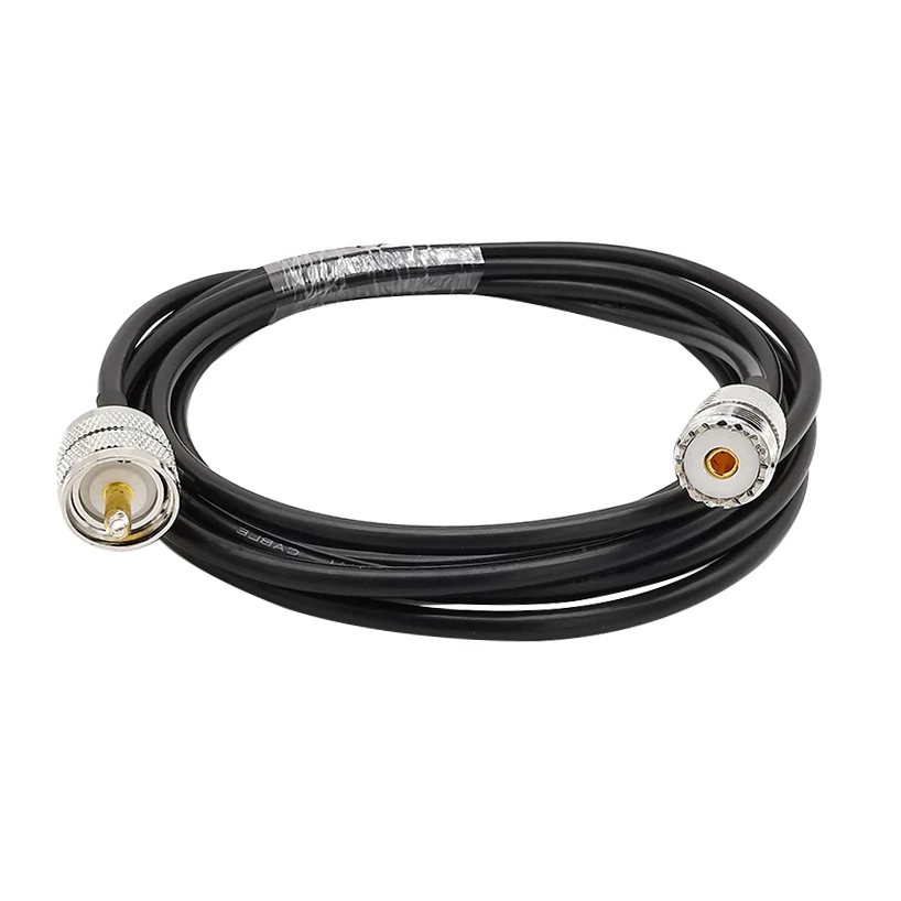 RF коаксиальный Coax Wire LMR195 UHF PL259 штекер к SO239 гнездовой разъем антенный