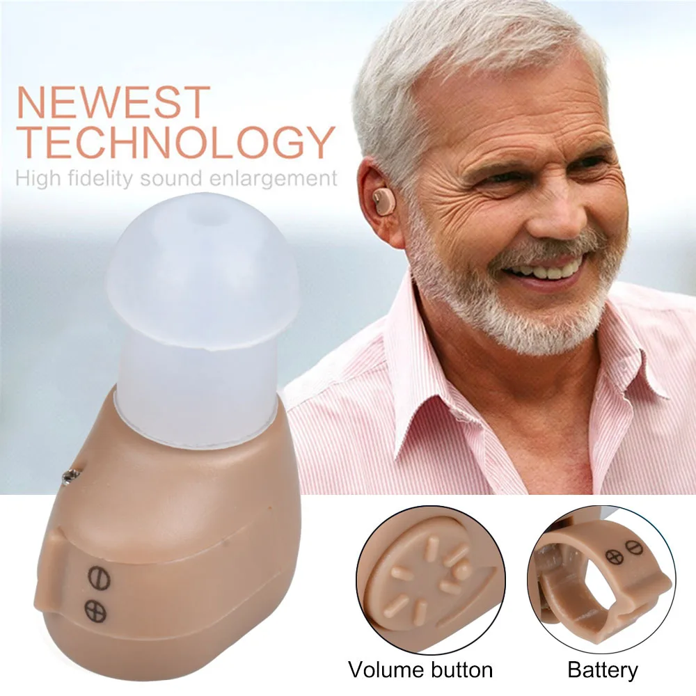 Free Shipping AXON K-86 Inner Mini Hearing Aid/Aids for Elder Ear Sound Amplifier Volume Adjustable | Красота и здоровье