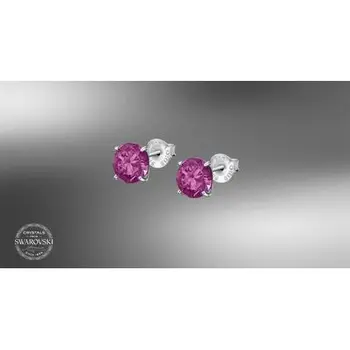 

LOTUS earrings LP2005-4/2 silver and amethyst SWAROVSKY