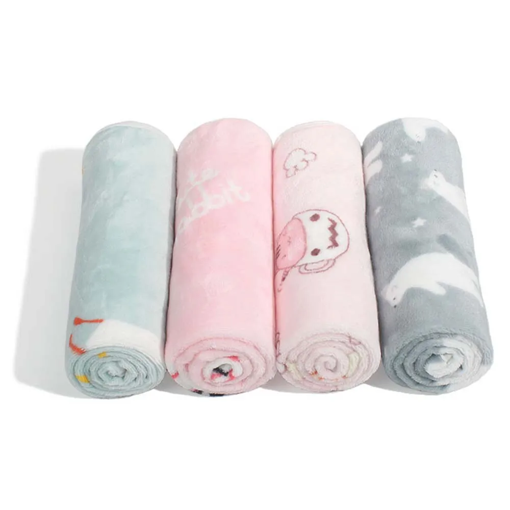 1 шт. мягкое двухстороннее Коралловое бархатное одеяло для собаки питомца зимний