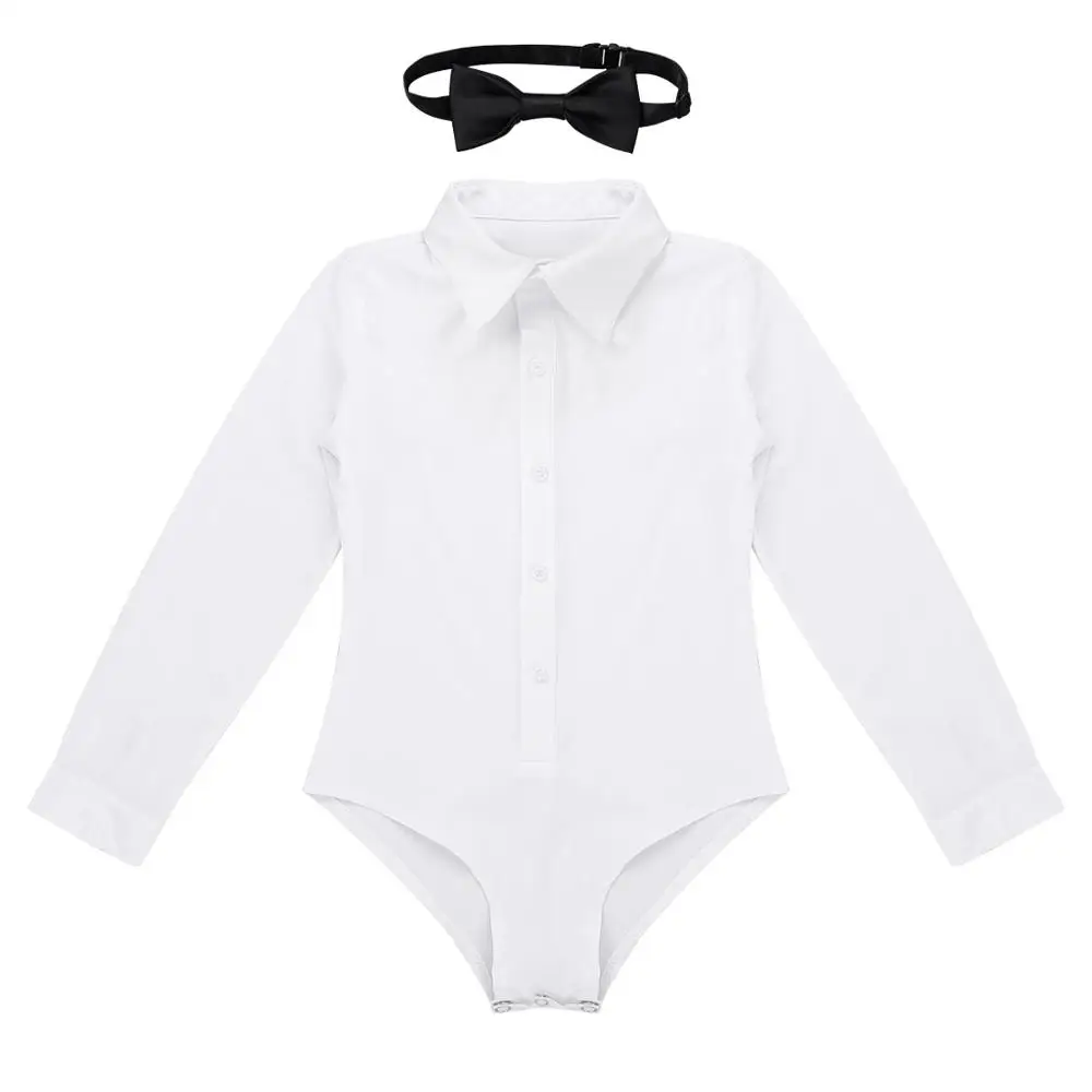 Dance Dress DPOIS Latin Dance Dress Contemporary Ballroom Sambo Dancing Dresses Uniform For Kids Boys Children Shirt Bodysuit Tops Costume