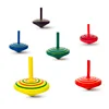 Wooden Spinning Tops Handmade Craft Painted Wood Tops Kids Adult Anti Stress Toy Fidgets Toy Random Colors Novelty Gift Toys - Image 5
