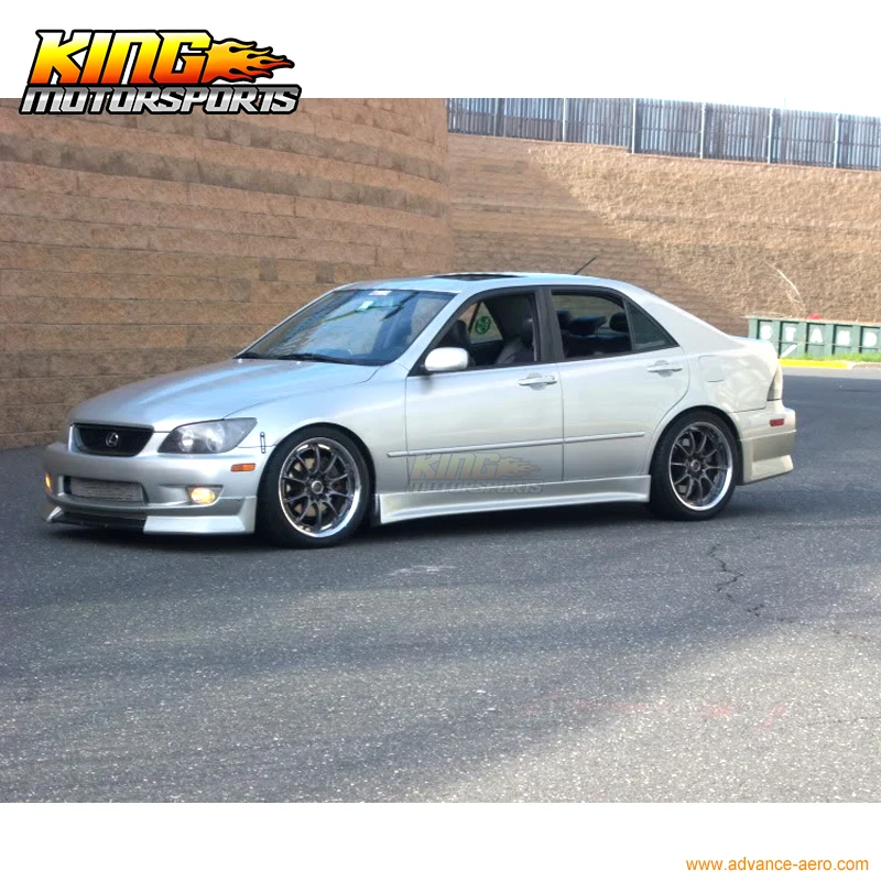 For 0005 Lexus IS300 MDA Style Front Bumper Chin Lip Body Kit PU JDM Altezza Car & Truck