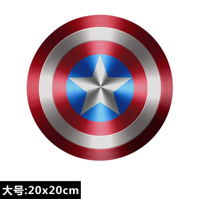マーベルアベンジャーヒーローキャプテンアメリカ3dロゴオートバイ車のステッカー車のステッカー荷物ステッカー Bottles Jars Boxes Aliexpress