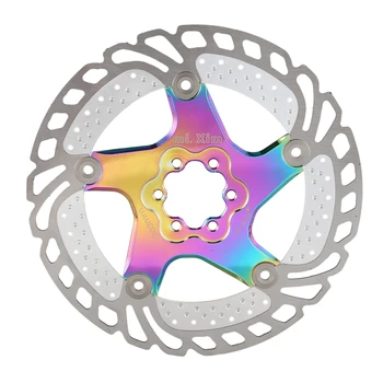 

mi.xim Colorful 203mm Bike Floating Disc Brake Rotor Hydreaulic Bicycle Disc Brake Bike Six Nail Bicycle Rotors for MTB Roat Bik