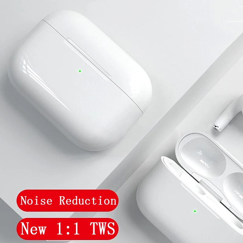 

1:1 TWS Blackpods Pro airpoder 3 Pop up Transparency Noise Reduction Smart in-ear Sensor Wireless Charge Dock Bluetooth Earphone