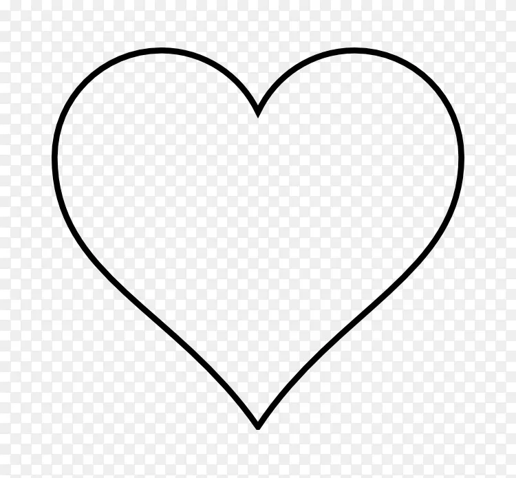 白心黑线艺术图案-黑色爱情艺术图片