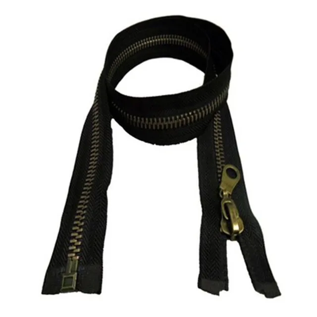 リス様の専用サイズ:S2025/7/26 27 INCH 70 Cm Black Metal Zip, Zipper, Medium Weight For