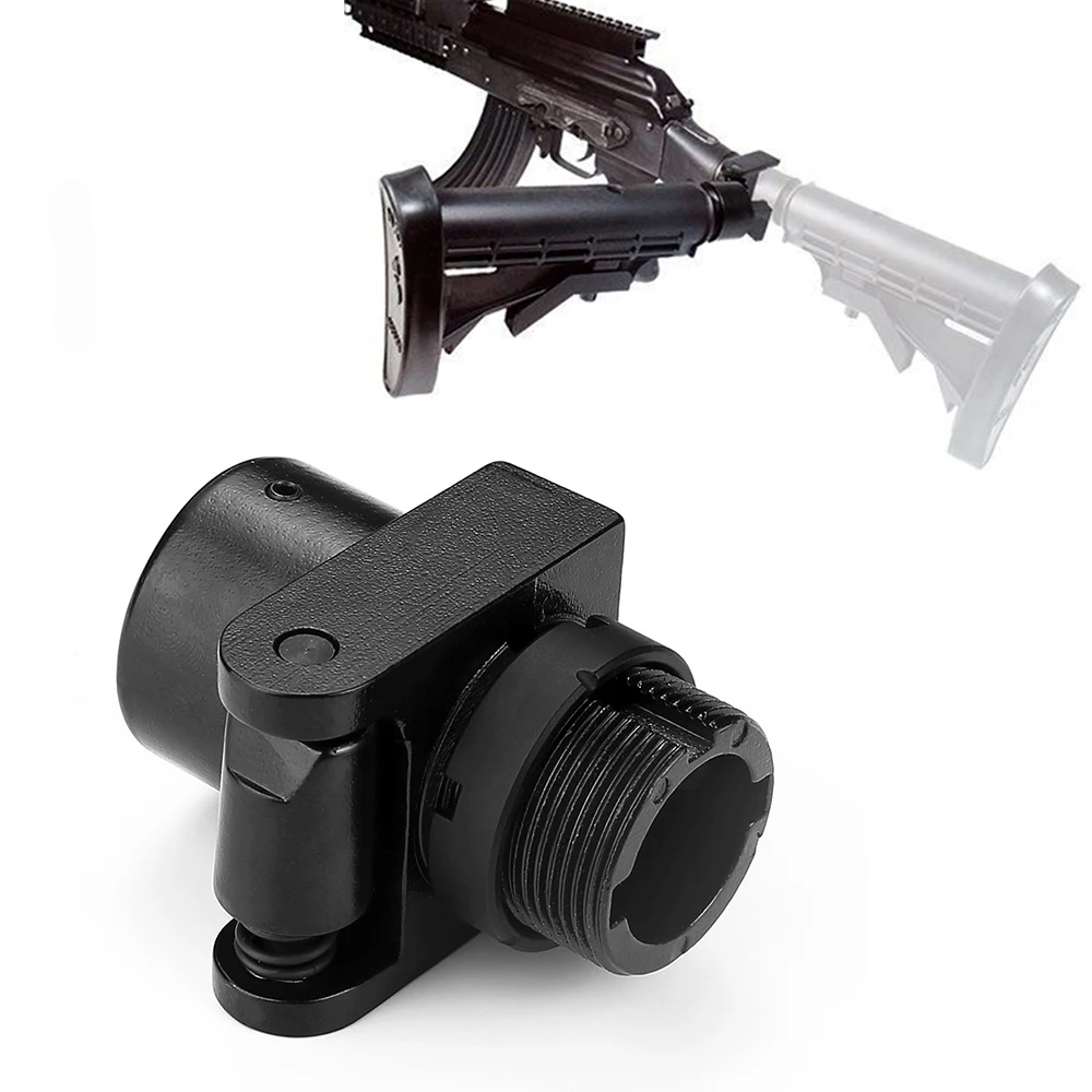 

TOtrait Tactical AK Side Folding Butt Stock Adaptor Mount Fit for AR15 AKs M4 A2 Hunting Accessories