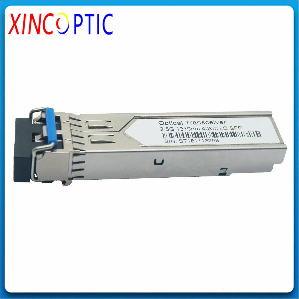 2.488Gbps 1550Nm 40Km Sfp Transceiver Ottico, 2.5G Dual Fibra Di Lc Sfp Modulo Transceiver
