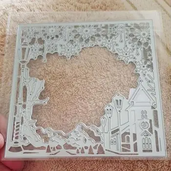 

Snow Scene Metal Cutting Dies DIY Scrapbooking Paper Stamping Die Decor