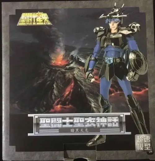 CS Saint seiya тканевая Темно-Черная Дракон Shiryu Cloth Safty Cape Metal Original Ver box | Игрушки и хобби