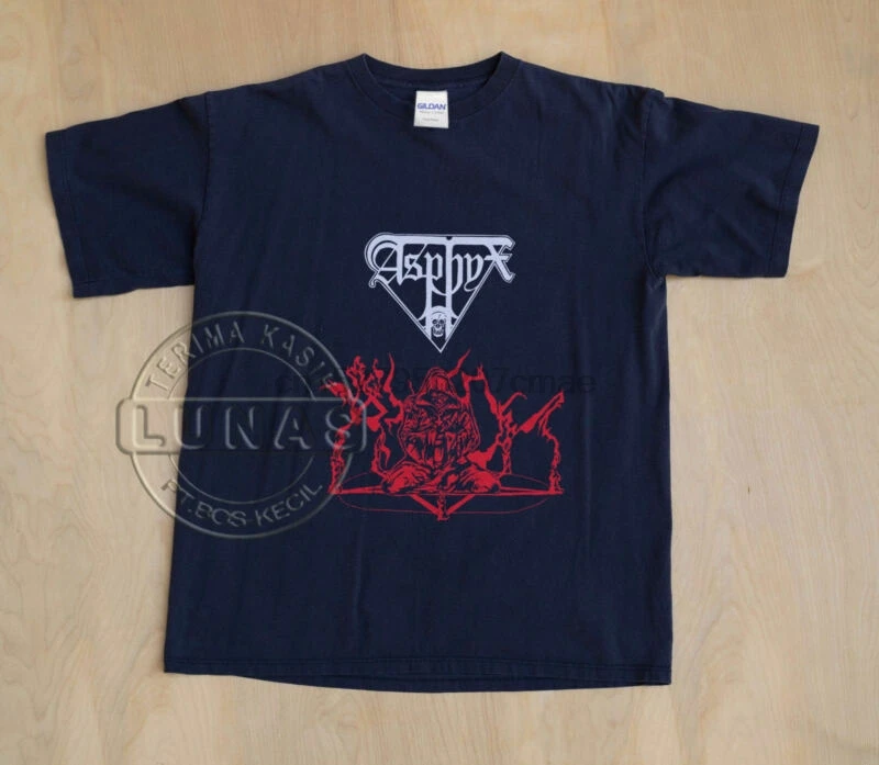 ASPHYX GOD CRIES Vtg 90s T SHIRT DEATH 