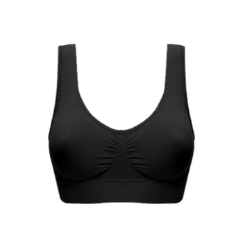 

Hot Sell Single Layer Seamless Exercise Bras No pad Fitness Sport Vests Large Size Sleep Fitness Sports Underwear Dropshipping