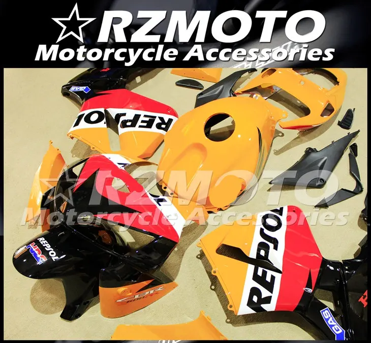 Мотоциклетный обтекатель abs комплект для HONDA CBR600RR F5 2005-2006 год корпусные детали moldStore № 0778