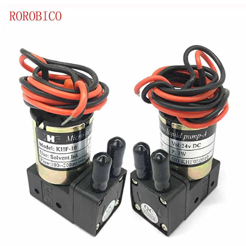 Bomba Líquida Khf Pequena de Tinta 24v dc 3w 100200 ml Min Bomba de Microdiafragma para Impressoras de Grande Formato Eco Solvente