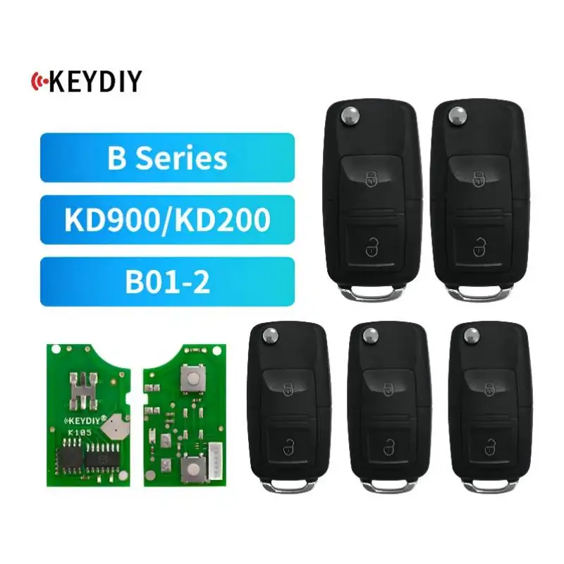 

KEYDIY B01/B01-2 Remote Control Car Key B Series KD Remote for KD900 URG200 KD900+ Mini KD KD-X2