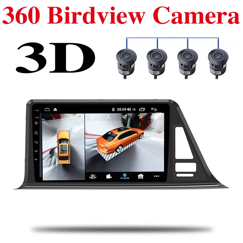 

Для TOYOTA C-HR CHR AX10 iZOA 2016 ~ 2021, автомобильный мультимедийный GPS-навигатор, навигатор, встроенный CarPlay 360 BirdView 3D