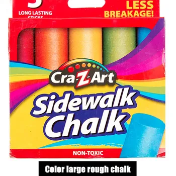 

Mixed Colour White Chalk Sticks Pack Kids Playground School Art Learning LHB99